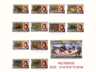 Realistic Dinosaur Figures, 144 per Carton, 144 pcs