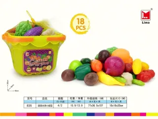 Wholesale Play Food, Plastic Box 77x36.5 cm