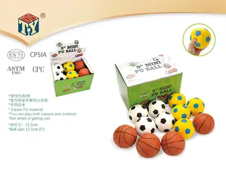 Мяч футбольный 5" PU для спорта и игр