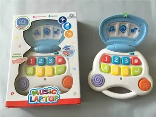 Музыкальный компьютер для мальчиков, развивающая игрушка