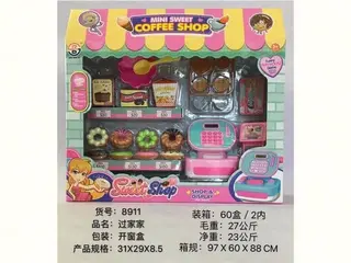 Игровой набор "Магазин": касса, продукты, сладости