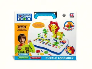 Развивающая игра-головоломка «Волшебный диск», 258 деталей