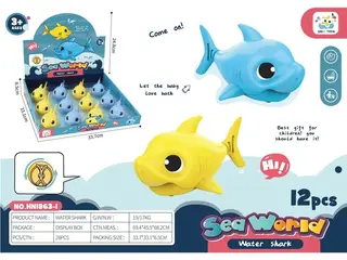 Заводная игрушка для ванной "Акула"