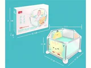 Детский игровой манеж с мультяшками (CPC)