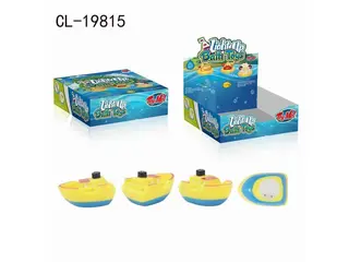 Игрушка для ванной Кораблик с подсветкой, 12 шт/бокс