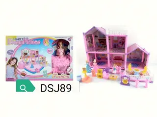 Кукольный домик DIY Villa с куклой в стиле Barbie