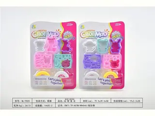 Dough Modeling, Clay & Plush Pink 28cm, Box 79.5x58 cm