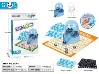 Мини-бинго автомат для розыгрышей и настольных игр