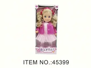 Doll, 14 Inch Girl Pink