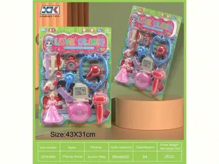 Wholesale Play Set Toys, Pretend 43cm, 84 pcs