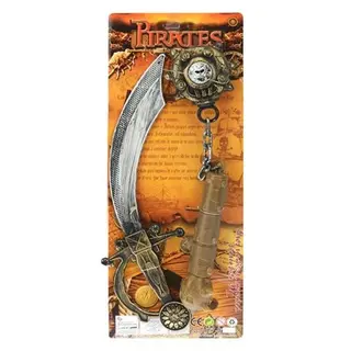 Toy Sword, Plastic Brown Box 80x50 cm