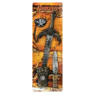 Accessory, Pirate Sword and Accessories Set, Plastic, 120 per Carton