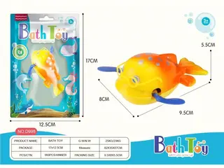 Игрушка для ванной "Мультяшная рыбка"