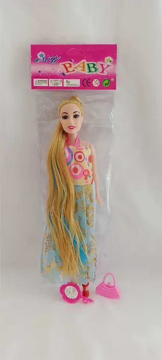 Кукла в стиле Barbie в вечернем платье с аксессуарами