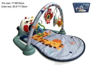 Toy Piano baby exercise blanket