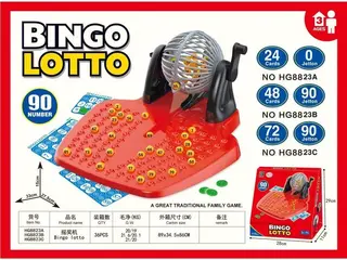 Лотерейный барабан Бинго: настольная игра для всей семьи
