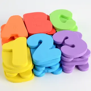 Буквы для ванной из EVA (6мм)