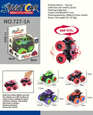 Wholesale Toy Truck, Off Road 9cm, 288 pcs
