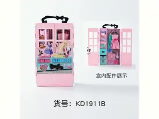 Гардероб для куклы в стиле Barbie (без куклы)