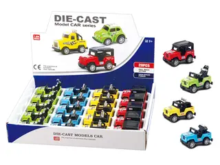 Wholesale Diecast Car Toys, Alloy Black 5.6cm, Pull-Back