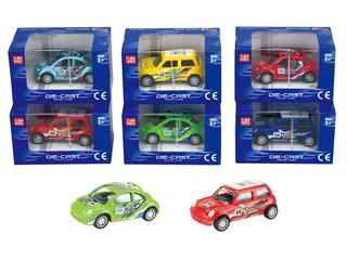 Wholesale Diecast Car Toys, Alloy 8.4cm, 288 pcs