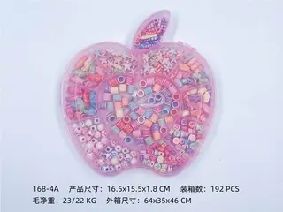 Набор для создания украшений DIY в коробке-яблоке
