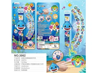 Детские проекционные часы Shark Baby