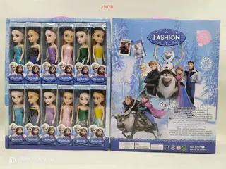 Набор кукол в стиле Barbie в дисплейной коробке "Ледяная сказка", 24 шт.