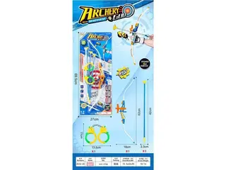 Игрушечный лук и стрелы для детей, спортивная игра