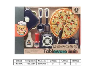 Игровой набор посуды и продуктов "Кухня"