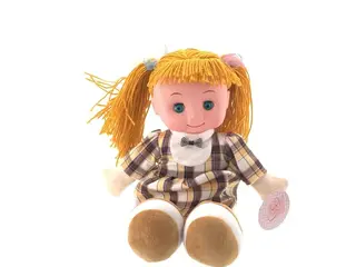 Мягкая кукла в стиле Barbie с музыкальным сопровождением