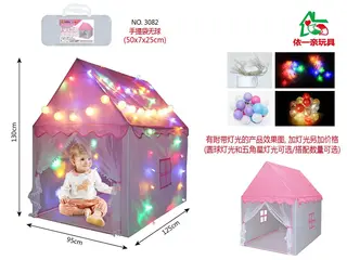 Playhouse Tent 130cm, 24 pcs