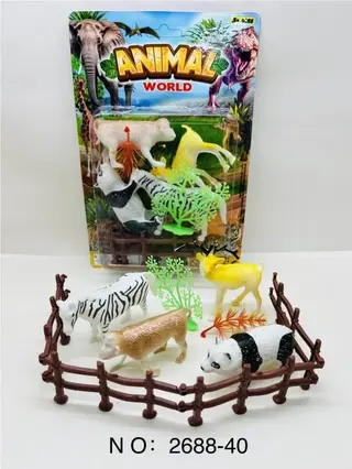 Wholesale Dinosaur Animal Toys, Four Wild, Ages 3-6
