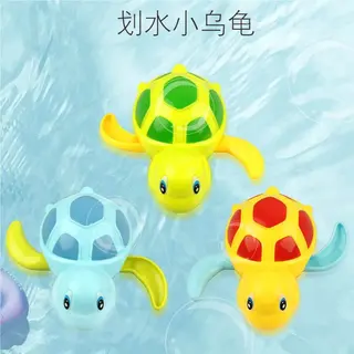 Заводная черепашка для ванной, игрушка для купания