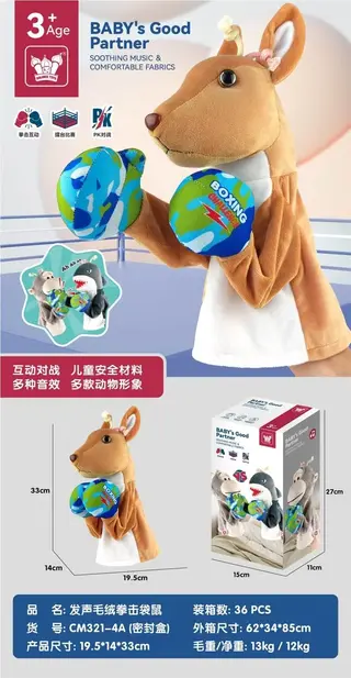 Wholesale Fidget Toy, Squishy Plush White Box 62x34 cm