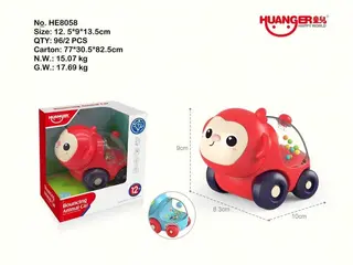 Каталка-слайдер "Обезьянка" для малышей