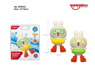 Игрушка для ванной Забавный Кролик