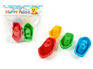 Игрушечные лодочки для ванной, 4 цвета