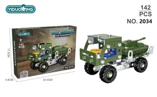 Военный тягач с танком, военная техника