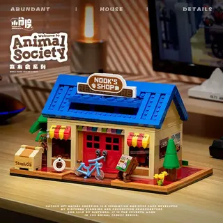 Конструктор Ник Шоп Animal Crossing, 840 деталей