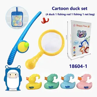 Wholesale Fishing Game with Rod and Net, 48 per Carton