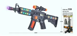 Черный M16 автомат, электропривод, оптом