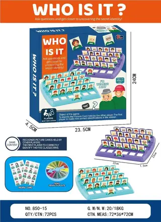 Настольная игра "Угадай кто?"