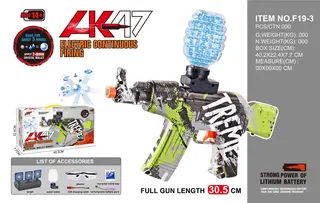 Автомат AK Electric Bomb (Green) водяные пульки