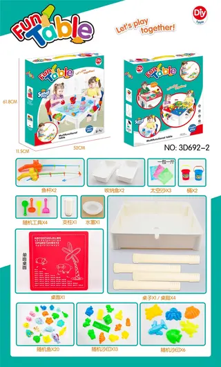 Wholesale Building Block Table, White, 51.5 cm, 6 pcs