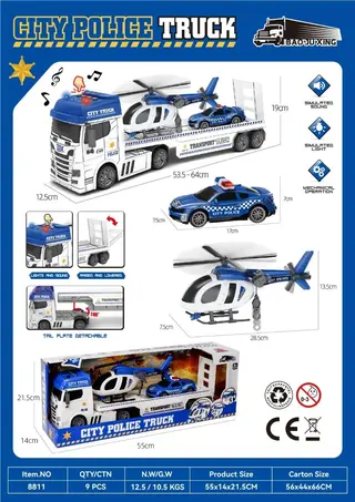 Wholesale Toy Truck, Off Road Blue 55cm