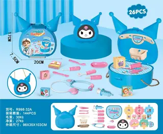 Игровой набор доктора Kulomi в рюкзаке