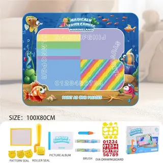 Play Mats Fabric White 33cm