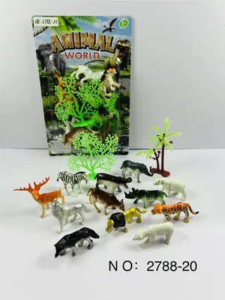 Wholesale Animal Figure, 6 cm, 432 pcs