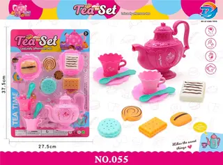 Игровой чайный сервиз с продуктами для сюжетно-ролевых игр